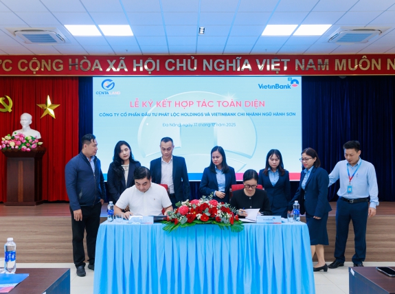 Lễ ký kết hợp tác toàn diện giữa Vietinbank và Công ty Cổ phần Đầu tư Phát Lộc Holdings 